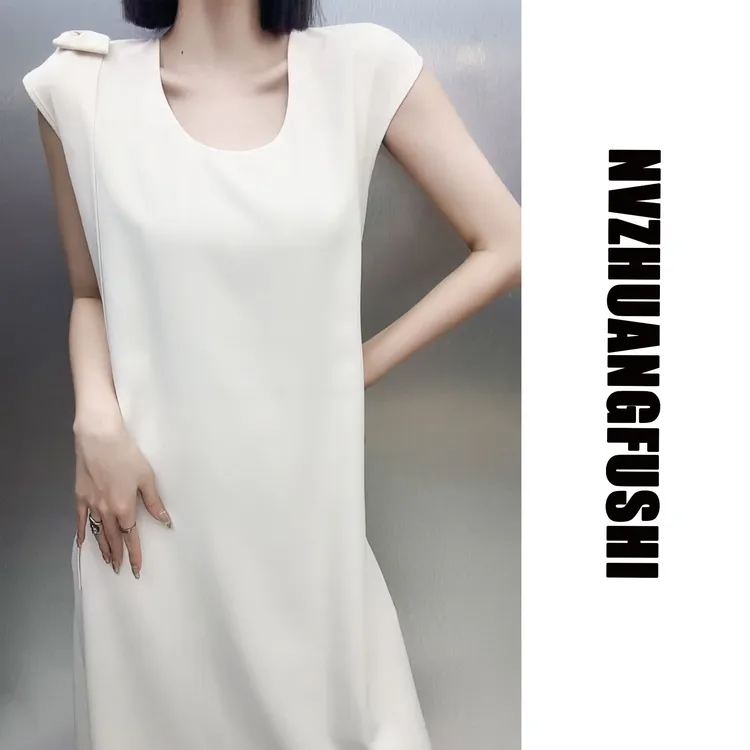 【佩兰-连衣裙】（80-180斤）时尚 大码遮肉显瘦A版气质长款