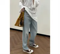淡蓝 I 春秋百搭显瘦牛仔裤*25SANY0022
