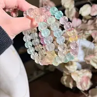 Y58天然萤石设计款手串 多样性发其一