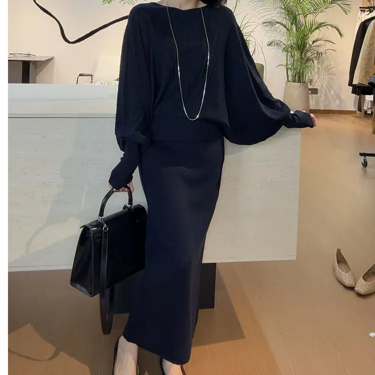 TANTAN 弹力宽松气质显瘦修身半裙2443