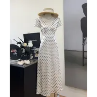 【法式波点】设计感连衣裙-6637