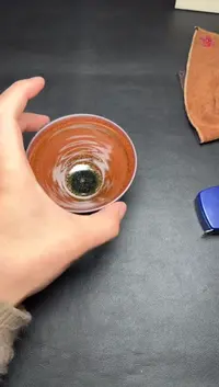 【闪购商品】茶盏许杰龙窑柴烧63