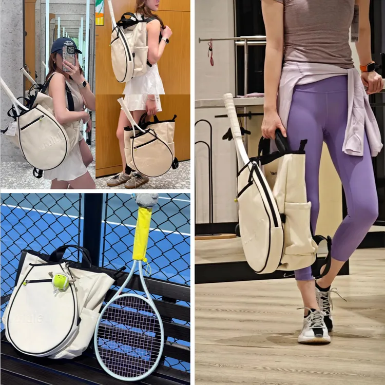 多功能网球包新款羽毛球包单肩手提便携19L网球包干湿分离运动包