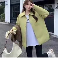 韩版休闲百搭宽松轻薄羽绒服1001