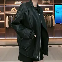 【绘尚D13黛仪3124】美式秋冬休闲百搭情侣款个性外套W253124