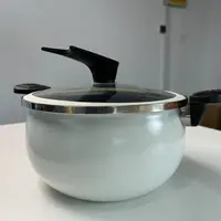 微压锅加厚家用煲汤锅食品级不锈钢多功能闷烧锅电磁炉 N7246