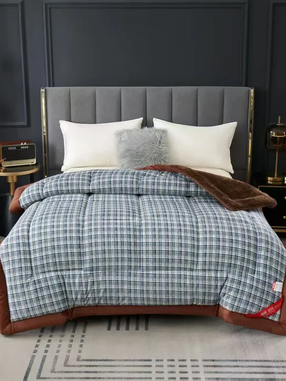 （拉萨发货 西藏包邮）格子图案冬季保暖舒适被子