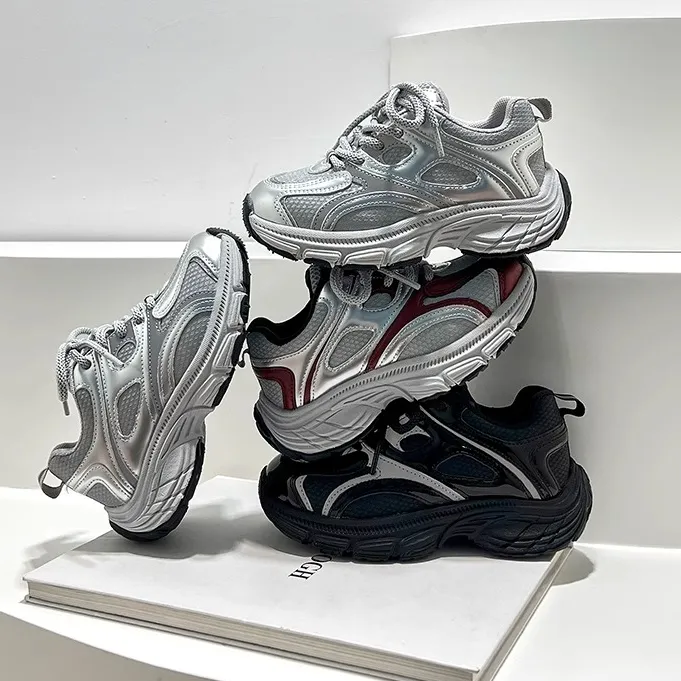 男童女童老爹鞋2025年新款春秋儿童鞋子透气运动鞋秋款大童休闲鞋