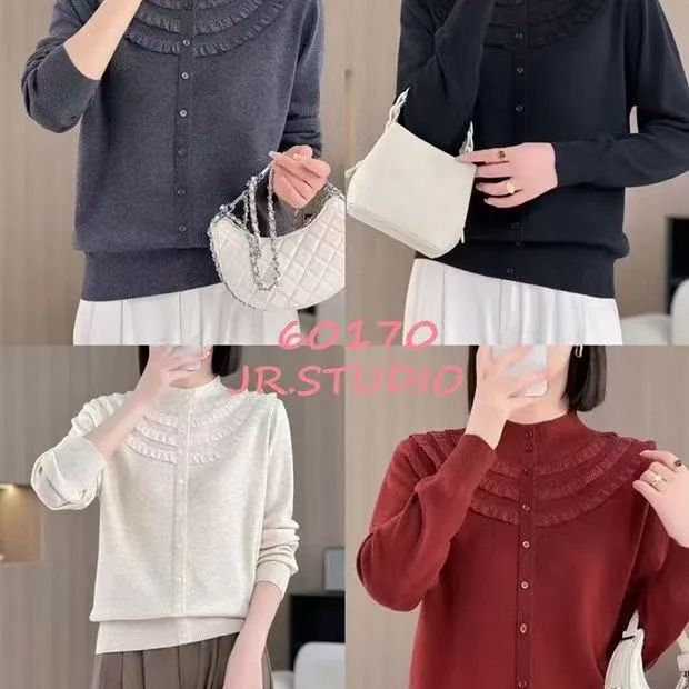 秋冬百搭显瘦羊毛衫