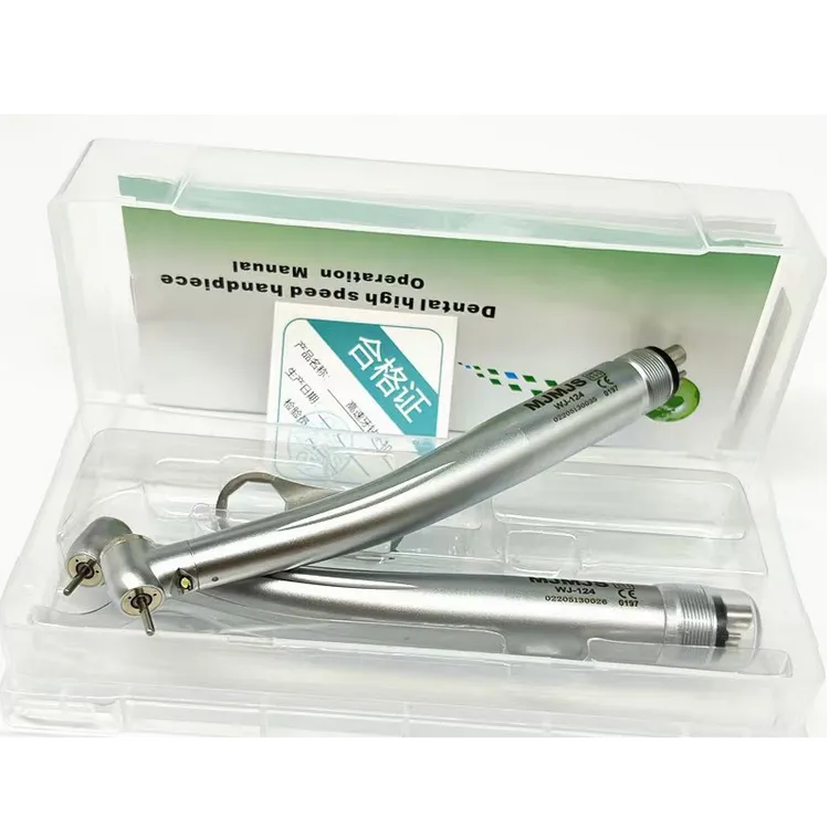 牙科材料 牙科高速手机 带灯三点喷雾四孔陶瓷轴承手机 质保半年