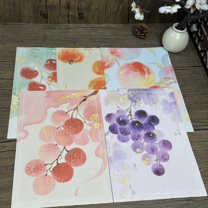 【鎏棠】微喷蜡染绢纸日课写感独特丝滑小楷行书练字