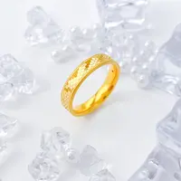 【国潮】足金999 宽龙鳞戒指1.94 16圈口