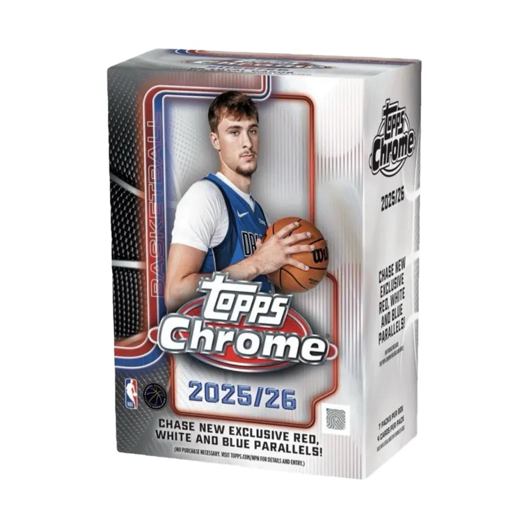 【拆盒】25-26 Topps Chrome TC 手雷 Value 篮球 球星卡 盲盒 代拆