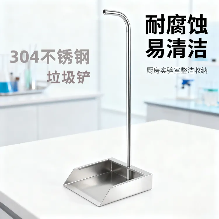 304不锈钢套装宿舍加大加厚扫帚特厚手刷连不锈钢垃圾不锈钢簸箕