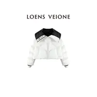 LOENS VEIONE/罗拉 白鹅绒桑蚕丝羊毛 鹅绒服23CVDYR0149N