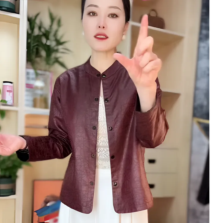 双面穿秋季外套时尚百搭一生罗曼