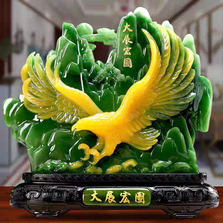  大展宏图摆件办公室书桌家居酒柜摆设装饰工艺品摆件