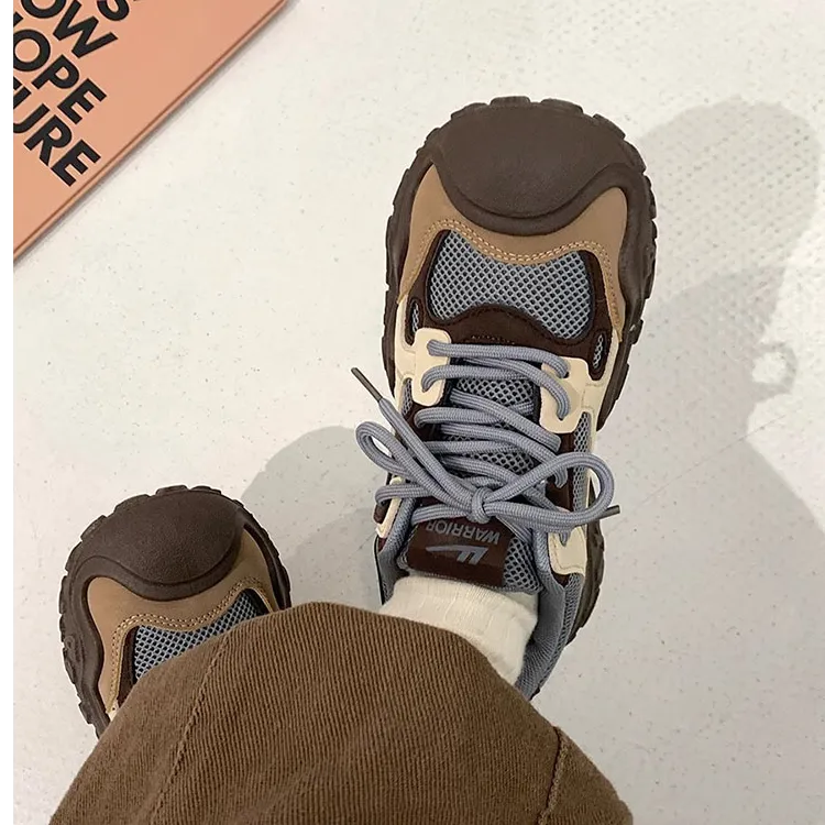 回力运动鞋女2025新款夏季女款学生百搭丑萌户外登山鞋小众休闲鞋