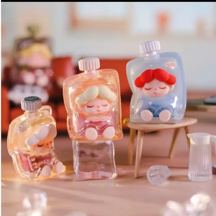 一日店长系列萌粒潮玩盲盒可作挂件摆件小手办