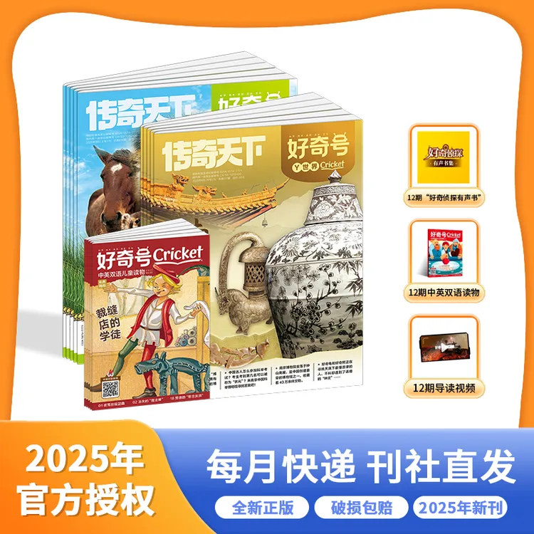 宸冰专属《好奇号》 25年8月起订跨年刊