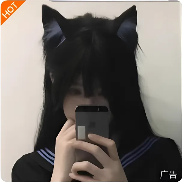 手作猫娘原创猫耳头饰发箍 cos仿真立体兽耳KC可爱毛绒耳朵lolita