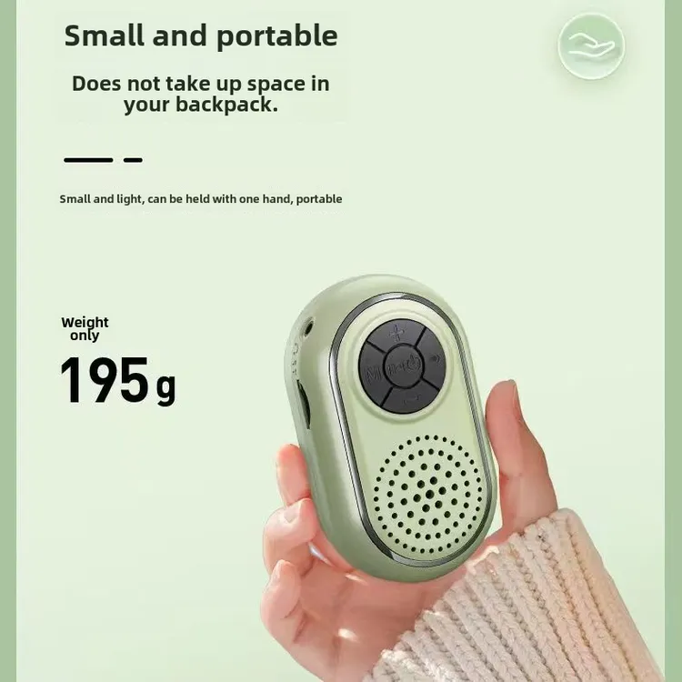 迷你蓝牙音箱插卡小钢炮口袋机低音户外随身可携式低音炮插U盘耳