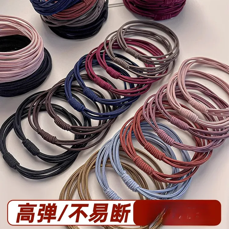 橡皮筋女扎头好物感发圈头绳2025新款好物头发头圈高弹力耐用发绳