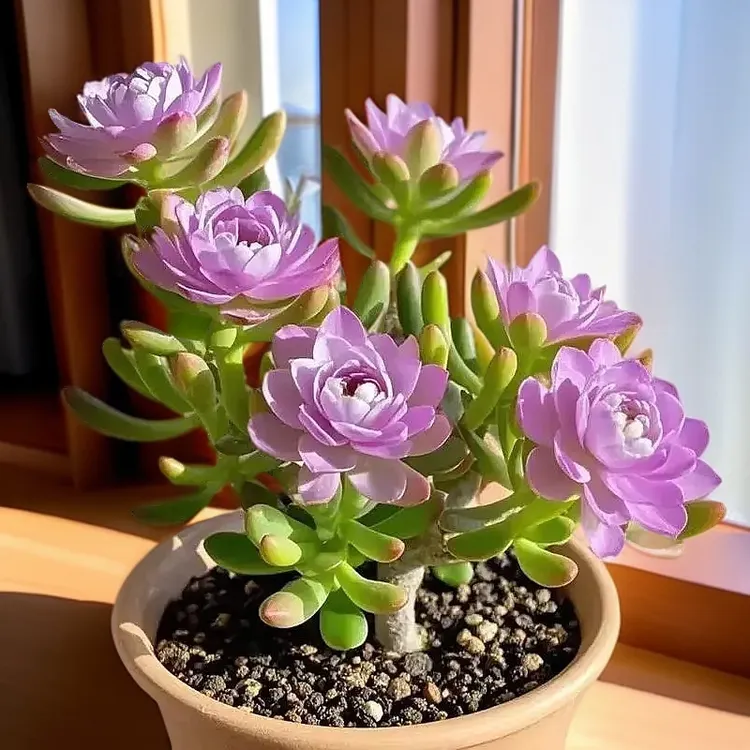 【新手好养】浓香紫月寒多肉种球大花卉绿植耐寒耐热四季可种好养护