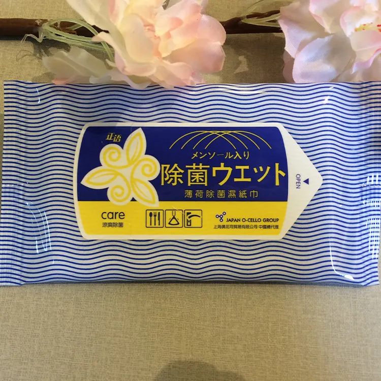 【每包10片】正语多功能湿巾薄荷除菌湿纸巾家用便携卫生