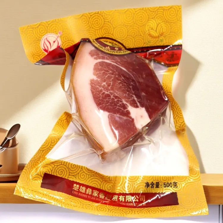 云南特产风干火腿精品无骨火腿块500g/袋18个月以上云南火腿
