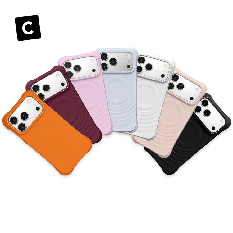 【天使爱美丽】CASETiFY 波漾保护壳 适用于iPhone 16/15/14 Pro