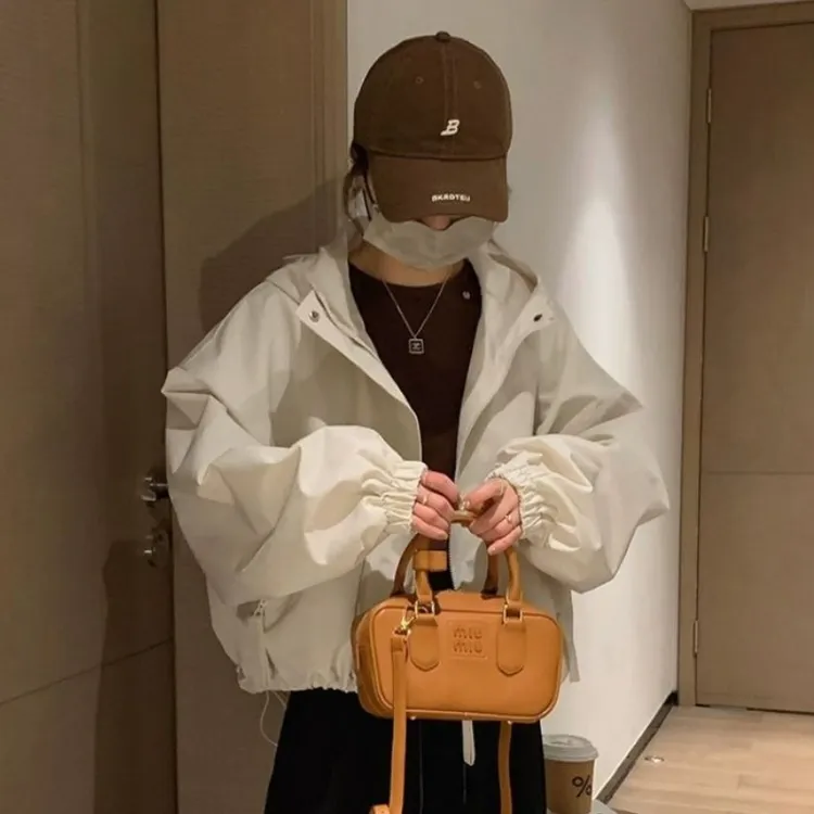 高品质春秋衣女夹克外套冲锋衣洋气小个子休闲百搭上衣2025新