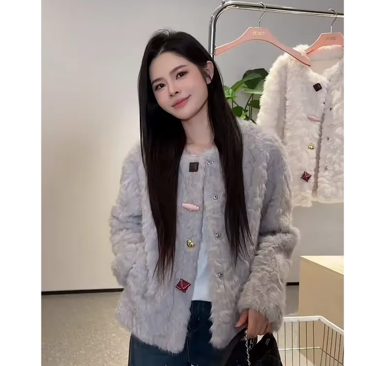 宿慕SUMU 冬季新款韩版12-27时尚加厚保暖外套百搭上衣20251012