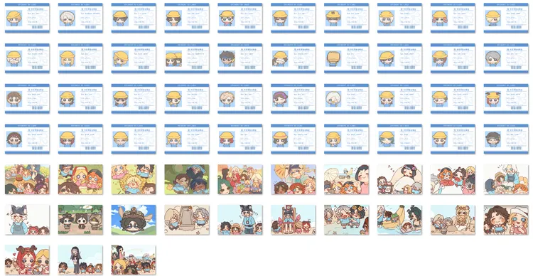 【第五人格】超大冰箱贴（可换墙）亚克力磁吸150*100*10mm