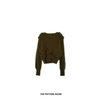 The pattern room | 织物之美匠人手编绳结定染精织毛衣