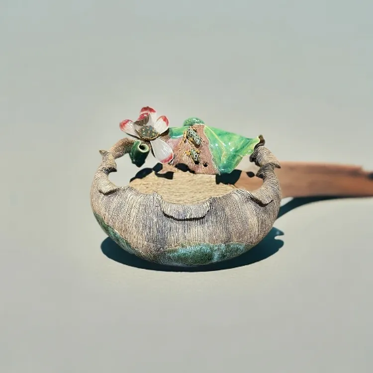 泥人坊精品摆件盆