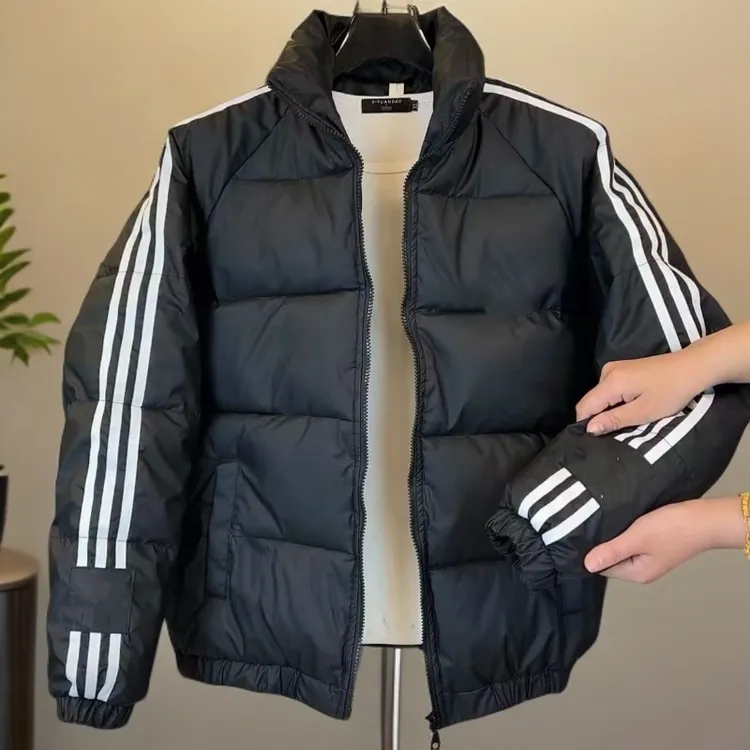 冬季新款立领免洗加厚保暖百搭休闲棉服外套