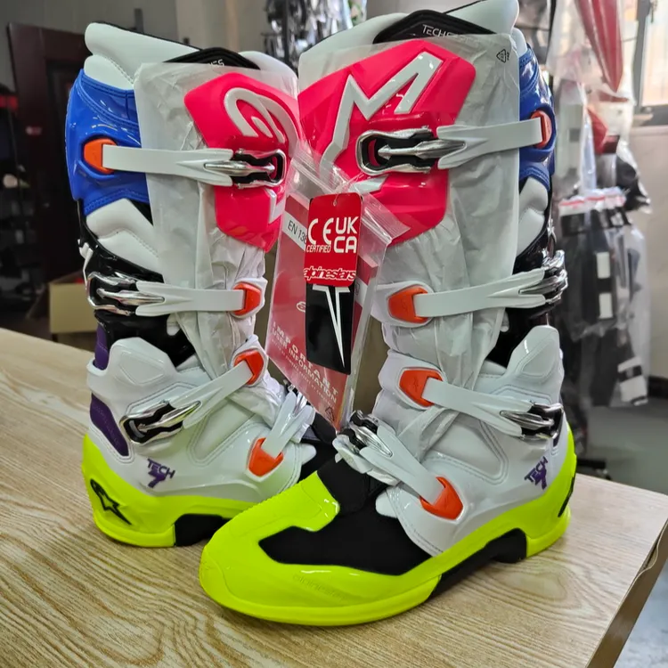 A星25新款改款T7越野摩托车林道场地ADV摩旅户外骑行靴子鞋子