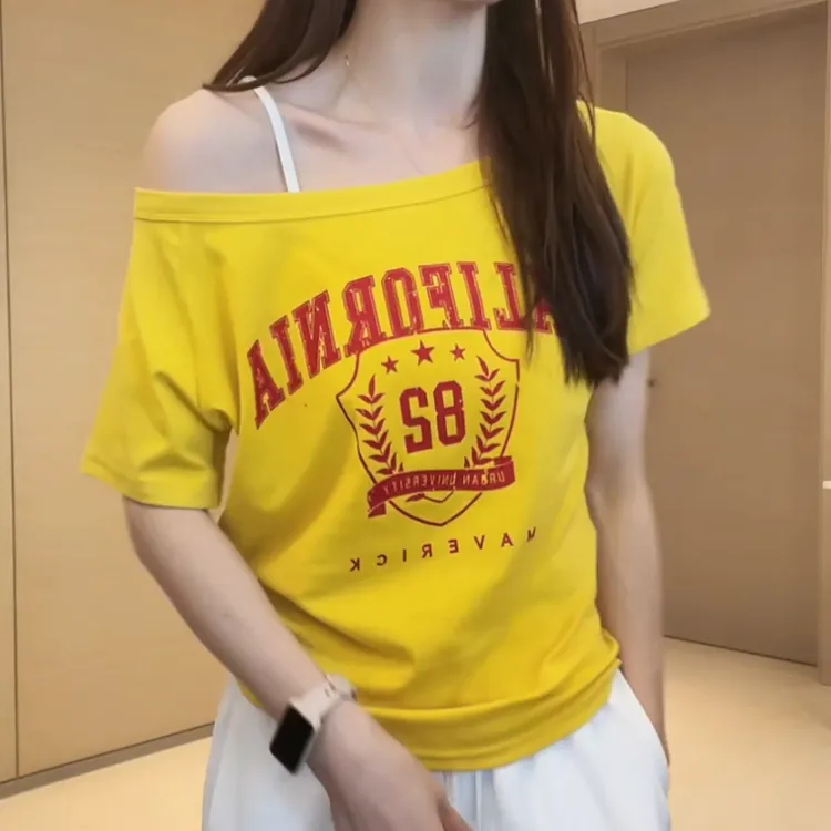 2025夏季韩版新款透气百搭舒适t恤女LK2503909