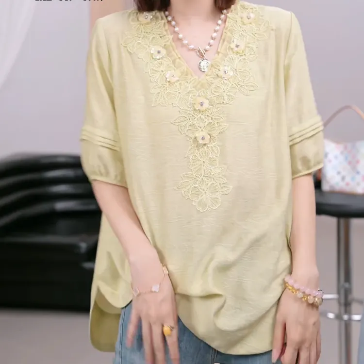 2025春夏新款设计感百搭显瘦气质时尚上衣LK2503459