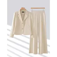 B区1587西装女2025新款秋季高级感气质小香风短款西服外套