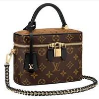 99新 LouisVuitton/路易威登 LV老花 Vanity 化妆包