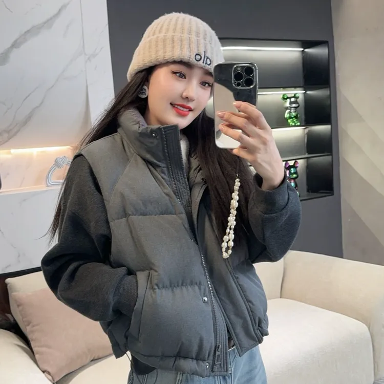 【浮生若梦】2025秋冬新款休闲百搭羽绒马甲外套H5554