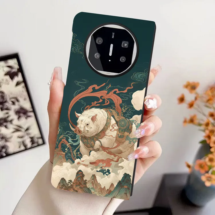 十二生肖敦煌国风适用华为matex5手机壳国潮生肖守护神x6折叠壳x3