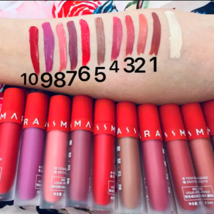 【新疆包邮】ASSMARA锁色哑光持久唇釉线笔二合一套装