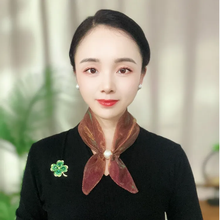 幻灯纱丝巾项链新款夏季旅游女款百搭防晒护颈纹磁扣丝巾女士围巾