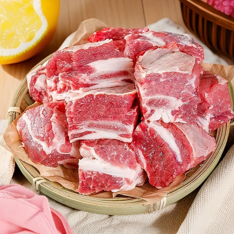 【牛肋排】原切精品牛肋排带骨带肉五斤装【发顺丰冷运】.玖