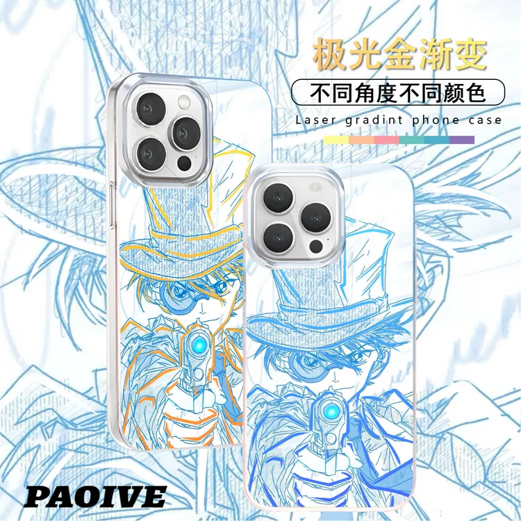 怪盗基德适用苹果华为vivo一加iPhone小米极光金手机壳