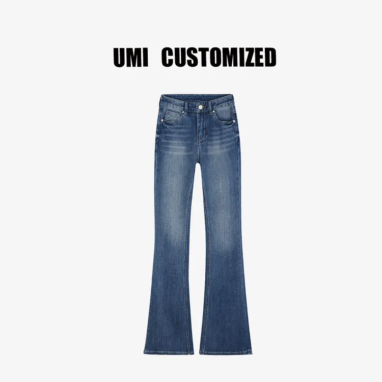 【UMI.】2025【蚂蚁腰】秋冬款经典百搭紧身修身微喇牛仔裤#U8072