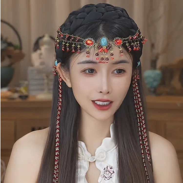 【东宫】原创设计轻奢高定时尚民族风超仙发箍爆款百搭异域风情发饰